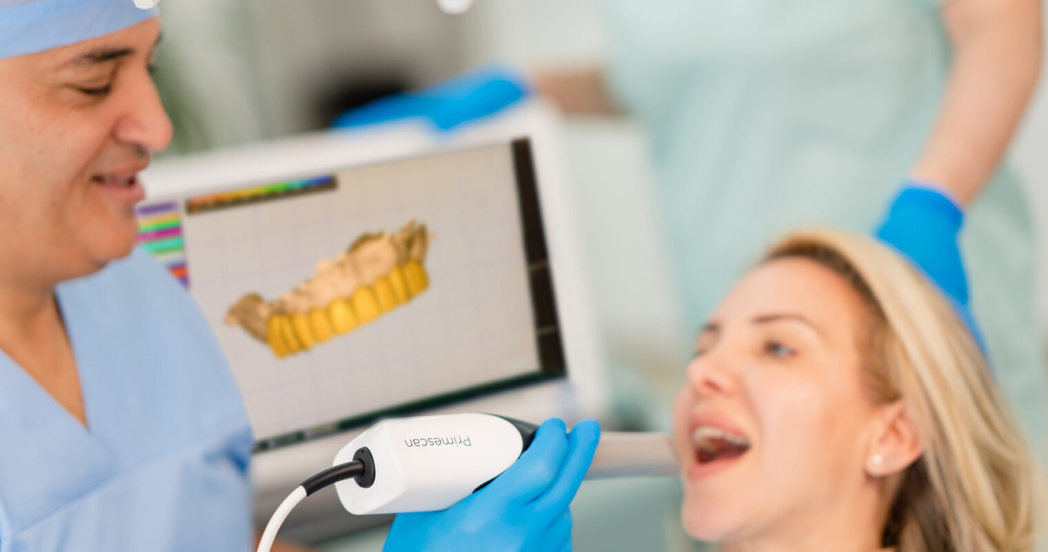 scanner intraoral pour traitement orthodontique ODF en Algérie à Alger à la clinique dentaire El Mostakbal